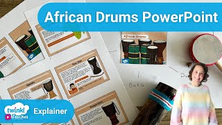 Twinkl KS1 | African Drums PowerPoint