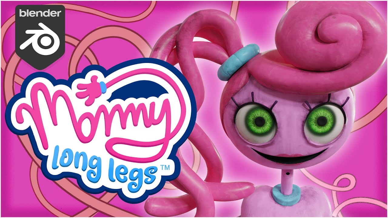 Mommy Long Legs - Poppy Playtime Chapter 2 - Download Free 3D model by  Valcopp (@Valcopp) [d12a328]