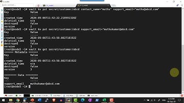 HashiCorp Vault kv v2 version handling UI - Video 10