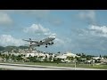 4K | St Maarten Amazing Plane landing and Takeoff footage at Princess Juliana Airport #17