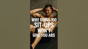 Why 100 Sit-ups Won’t Give You Abs (Here’s the Real Secret!) #muscleloss #weightbalance #healthtips