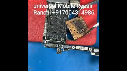 how to iPhone 7 CPU A10 fix