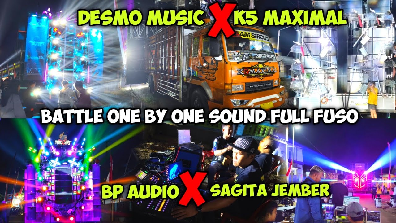 BATTLE full Fuso K5 MAXIMAL Vs DESMO Music,,BP AUDIO x SAGITA JEMBER 