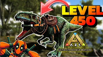 how to have higher LEVEL DINOS + 150 in | ark ultimate mobile editions