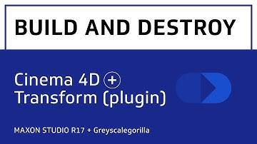 Cinema 4D + Transform (plugin)