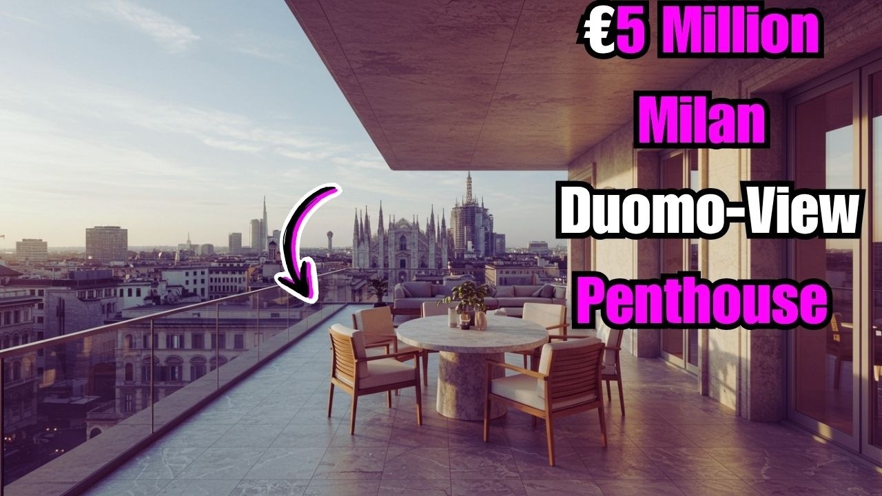 Is This €5 Million Duomo-View Penthouse the BEST in Europe?
