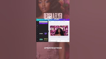 Text effect in Canva #tutorial #canva