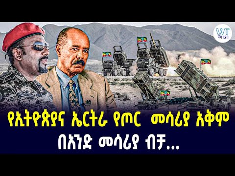 የኢትዮጵያና ኤርትራ የጦር መሳሪያ አቅምበአንድ መሳሪያ ብቻ