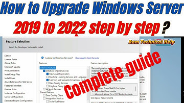 How to Upgrade SQL 2019 to SQL Server 2022 Upgrading SQL Server 2019 to SQL Server 2022