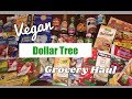 Vegan DOLLAR TREE Grocery Haul | Budget Friendly Vegan