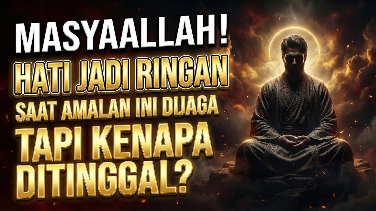✨🌿MASYAALLAH‼️ Hati Menjadi Ringan Saat Amalan Ini Dijaga,Tapi Kenapa Ditinggal Mungkin Ini SebabNya
