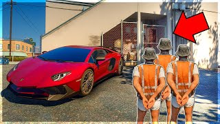 He Stole My Lamborghini So I Trapped Them In a Cage on GTA 5 RP