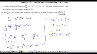 2013 AB #6 Part b