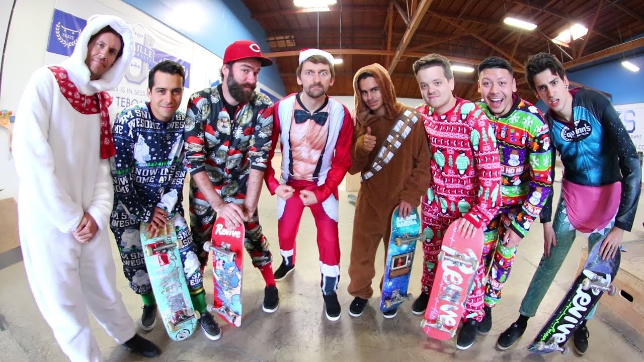 please cartoon THE ULTIMATE ONESIE GAME OF SKATE! | STUPID SKATE EP 115