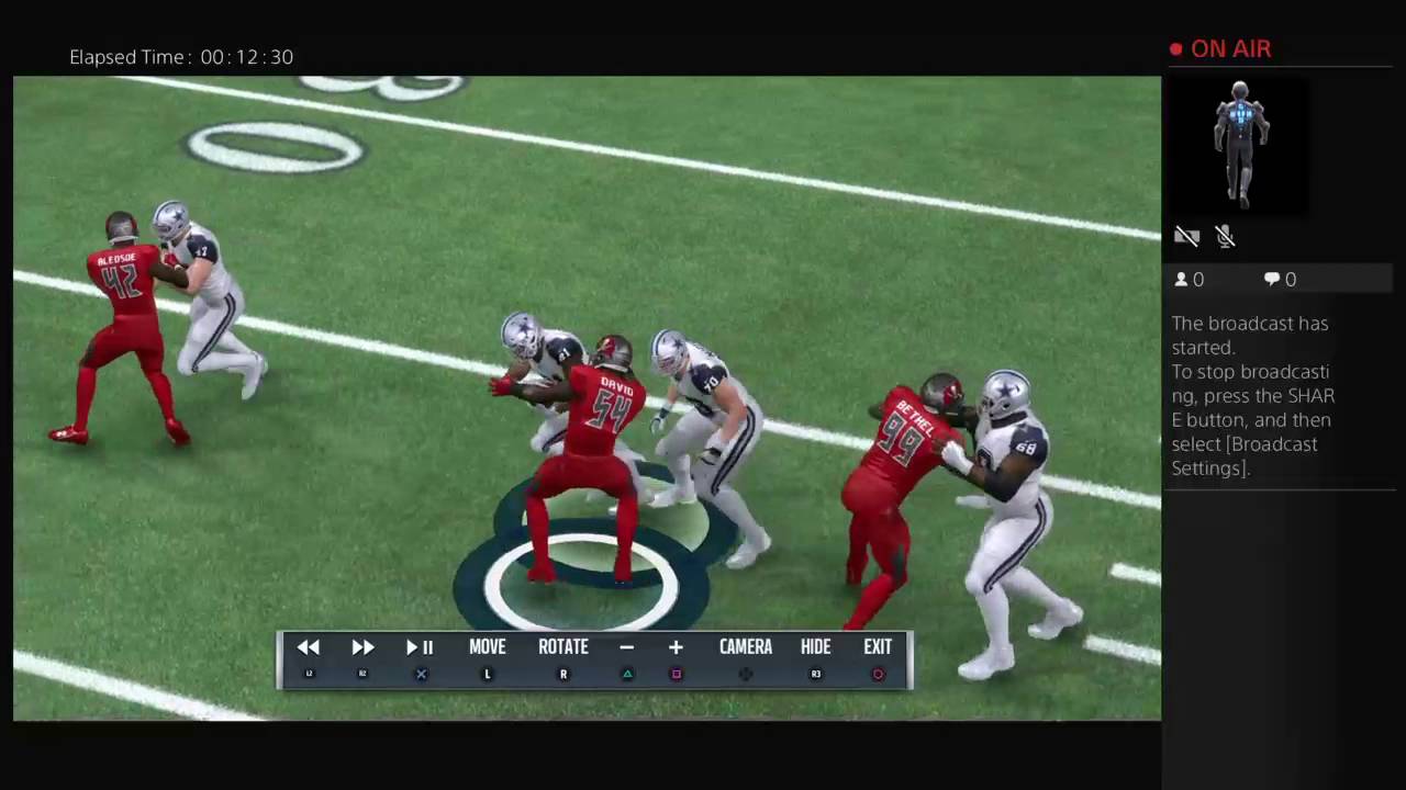 kwathecreator's Live PS4 Broadcast  vs Cowboys