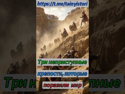 Неприступные крепости, которые поразили мир #shorts #история