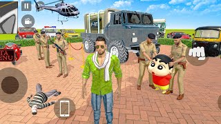 Franklin New Truck 😍 Sinchan Chor Nikla 😱 The Thept Auto Simulator game 