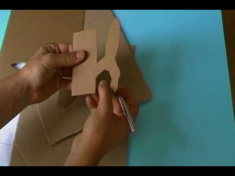 Fabrication de séparateurs en carton pour ta bibliothèque - YouTube