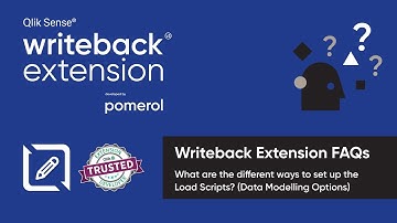 Qlik Sense Writeback Extension FAQ - Load Script set-up options
