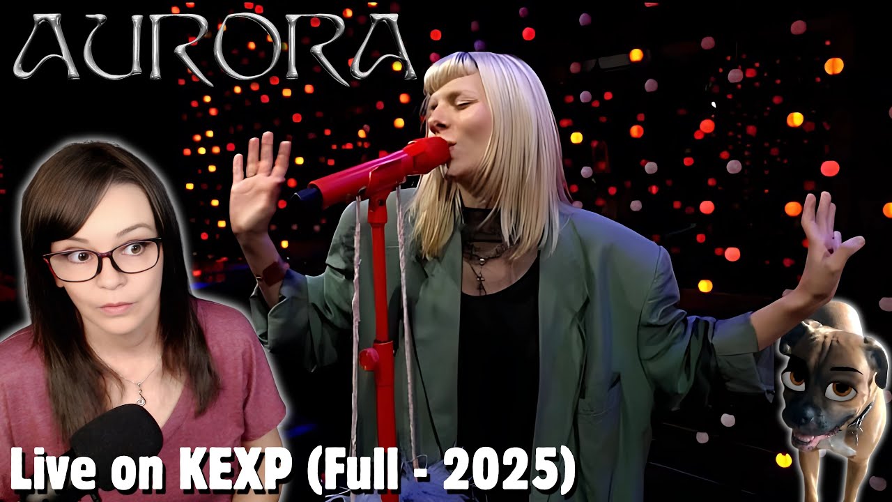AURORA - Live on KEXP (Full Performance - 2025) | REACTION | First Time Hearing
