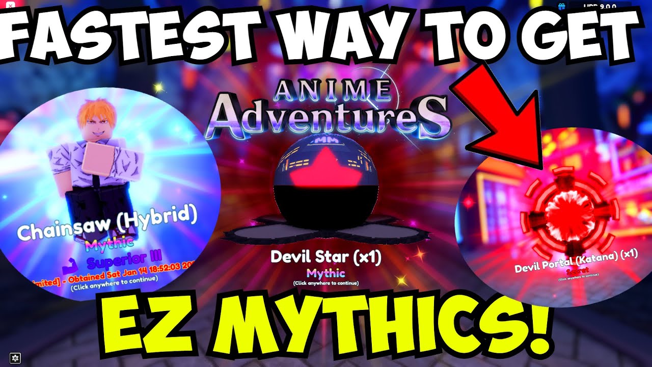 How to get Devil Stars in Anime Adventures Update 9 Easy Mythic Guide +  Opening + Trait Rolls 