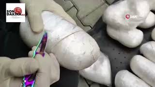 Siirt’te bir araçta yapılan aramada 8 kilo 215 gram uyuşturucu ele geçirildi
