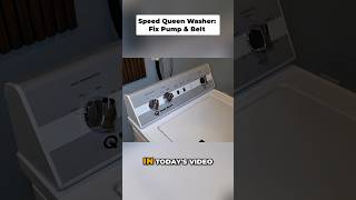 Speed Queen Washer Repair NOW! #shorts