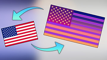 Unlocking the Synthwave Universe through Transformed Flags