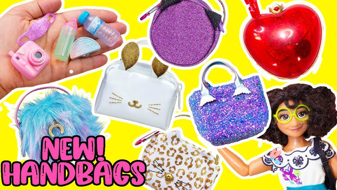 Real Littles Cinderella Handbag- Collectible Micro Disney Handbag with 7 Surprises Inside Multicolor 25379