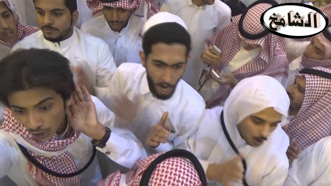 الدحه في حفل تخريج ضباط أبناء قبيلة عنزه 1437 تصوير و مونتاج قناة الشامخ