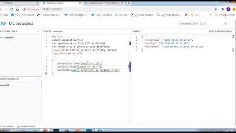 Add and Subtract Time in mule4