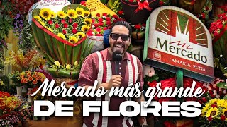 Flores  Baratas en el MERCADO DE JAMAICA