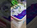 dyeing a decorative flower in a special dye liquid to produce the desired color#shorts
