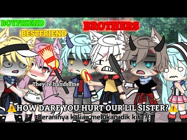 My 3 Crazy Brothers | Gacha Life | Gacha Meme class=