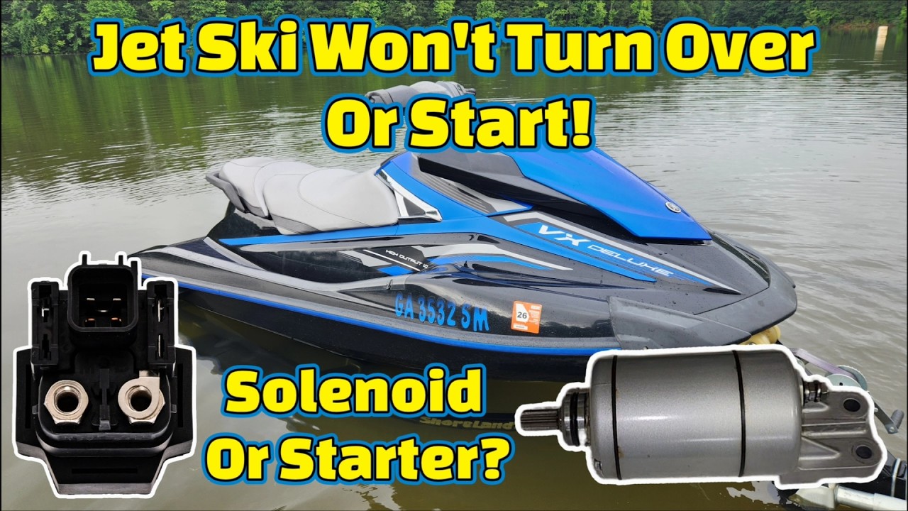 Jet Ski Wont Turn Over Or Start! Jet Ski Starting Problems