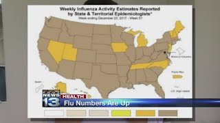 Flu numbers up across nation, New Mexico