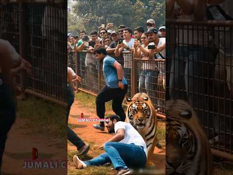 Tiger Attacks Visitor 