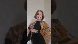 Павловопосадские платки✨️Испанский🔥 и ТАНГО🎶