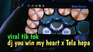 dj you win my heart x tela hepa viral tik tok by Zein fvnky || real drum cover