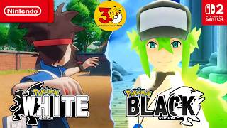 BIG NEW LEAK for Pokemon Black and White REMAKES