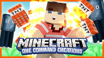 Weapons Pack in One Command - Minecraft One Command (One Command Weapons)