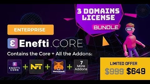 Enefti - NFT Marketplace Core (Enterprise Bundle) By modeltheme