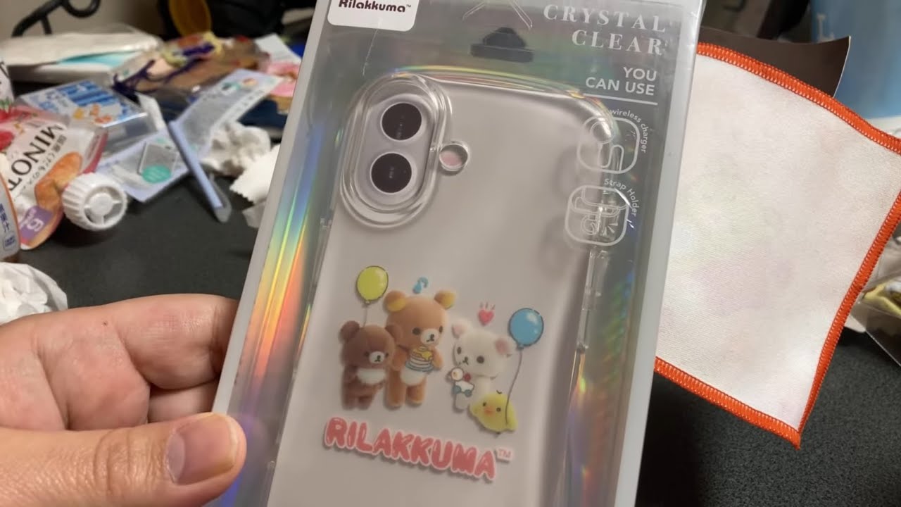 【生配信】iPhone17用のリラックマのスマホケースが届きましたのでレビュー致します。