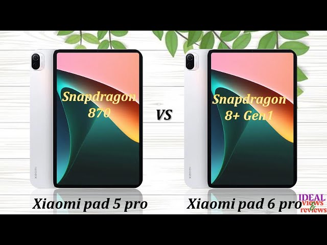 Xiaomi Mi Pad 5 et Mi Pad 5 Pro, Spécifications, Prix ​​