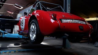 1958 MGA  Race Car Repair Part 1