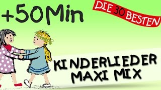 Der Kinderlieder Maxi Mix - Über 50 Minuten Musik zum Mitsingen || Kinderlieder