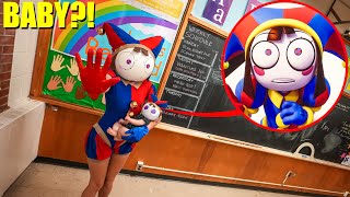 POMNI HAD A BABY IN REAL LIFE! (DIGITAL CIRCUS BABY VERSION)