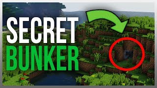 ✔️ Secret Underground Redstone Bunker in Minecraft