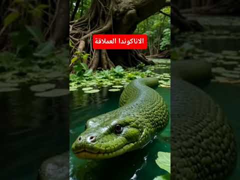 الاناكوندا العملاقة Anaconda ثعبان كرتوناطفال Funny البرية اكسبلور Tomandjerry Cat ماشاوالدب
