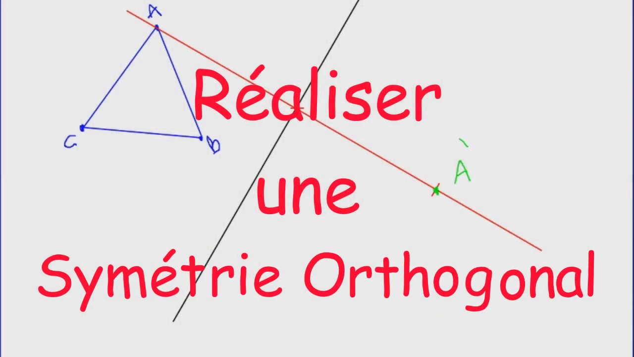 Réaliser une Symétrie Orthogonal